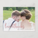 Search for fun wedding postcards Thank