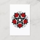 Search for wicca business cards Star