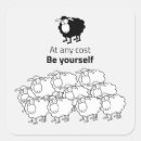 Search for white sheep stickers Black