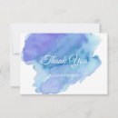 Search for teal turquoise thank you cards Blue
