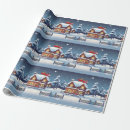 Search for chimney wrapping paper Cute