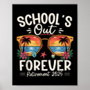 Search for schools out posters 2025