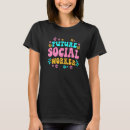 Search for social work month tshirts Retro