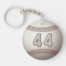 Search for baseball number key rings Player