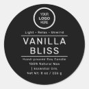 Search for soy candle stickers Simple