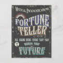 Search for antique tarot postcards Fortune teller