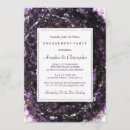 Search for amethyst geode invitations Purple