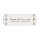 Search for antique lace return address labels Girly