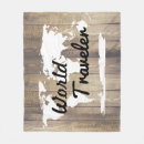 Search for world map blankets Wanderlust