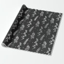 Search for black and silver christmas wrapping paper Snow