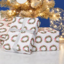 Search for christmas wreath wrapping paper Pink