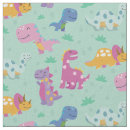 Search for cute dinosaur fabric Brontosaurus