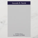 Search for navy stationery paper Plain
