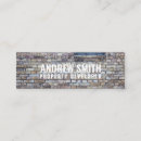 Search for property developer business cards Contractor