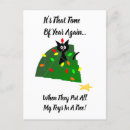 Search for christmas tree postcards Kitty