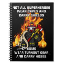 Search for firefighter notebooks Fireman