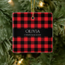 Search for red and black buffalo plaid christmas tree decorations Cute
