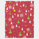 Search for red white christmas blankets Green