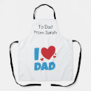 Search for typography text aprons Dad