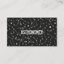 Search for astronomical business cards Stars