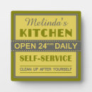 Search for kitchen sign plaques Cook