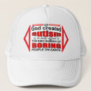 Search for special baseball hats Autism mum