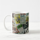 Search for vintage advertising mugs Background