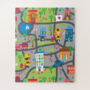 Search for road map puzzles Car