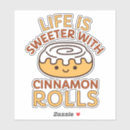 Search for cinnamon buns stickers Rolls