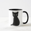 Search for cartoon cat design mugs Cute
