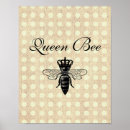 Search for vintage bee posters Queen