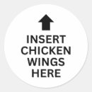 Search for chicken wings stickers Rural farm