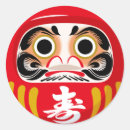 Search for good luck charm stickers Japan