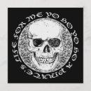 Search for square halloween invitations Pirates