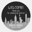 Search for nyc wedding stickers New york city