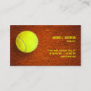 Search for tennis coach business cards Lessons