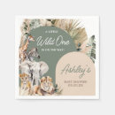 Search for wild one napkins Jungle