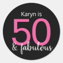 Search for happy birthday envelope seals 50 and fabulous