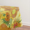 Search for the sunflower tablecloths Orange