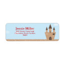 Search for princess return address labels Castle