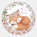 Search for vintage fox stickers Woodland creatures