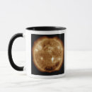 Search for coronal mugs Solar activity
