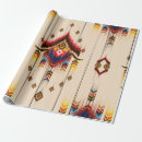 Search for ethnic wrapping paper Aztec