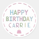 Search for happy birthday cake stickers Colorful
