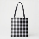 Search for black white buffalo plaid and bags Chequered