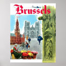 Search for belgium travel posters Brussels
