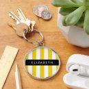 Search for yellow stripe key rings Geometric pattern