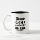 Search for thanks be to god mugs Faith