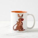 Search for cute kangaroo mugs Cartoon
