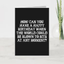 Search for dark humor birthday cards Sarcastic